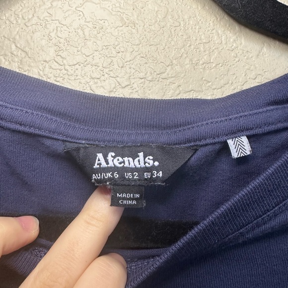 Afends Logo Crop Tee - Picture 3 of 4